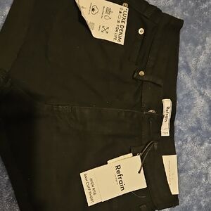 Women's Black Jean Shorts